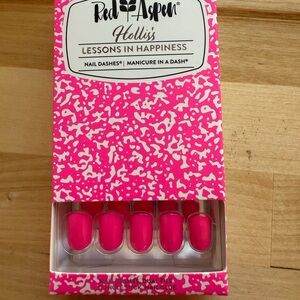 Red Aspen Pink Nail Dashes, NIB